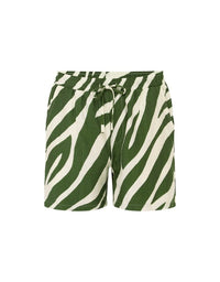 Runaway The Label Abe Short - Khaki Zebra Runaway The Label Abe Short - Khaki Zebra Splash Swimwear Clothing