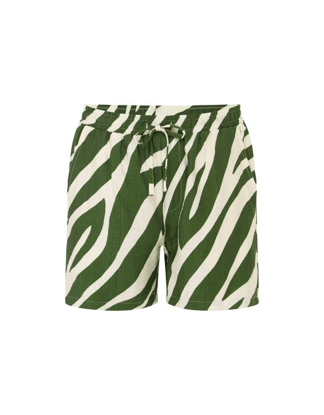 Runaway The Label Abe Short - Khaki Zebra Runaway The Label Abe Short - Khaki Zebra Splash Swimwear Clothing