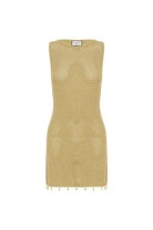 Runaway The Label Ariya Mini Dress - Gold Ariya Mini Dress - Gold Splash Swimwear Skirts