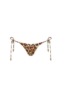 Runaway The Label Bahama Bottoms - Leopard Print Runaway Bahama Bottoms - Leopard Print Splash Swimwear Bikini Bottoms