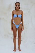 Runaway The Label Milani Bottoms - Ice Blue Runaway Milani Bottom - Ice Blue Splash Swimwear Bikini Bottoms