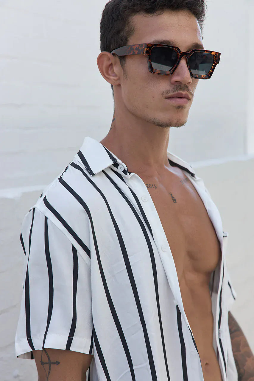 Runaway The Label Runaway The Label Elijah Shirt Runaway The Label Elijah Shirt Splash Swimwear Mens Shirt