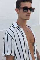 Runaway The Label Runaway The Label Elijah Shirt Runaway The Label Elijah Shirt Splash Swimwear Mens Shirt