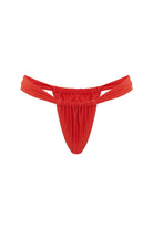 Runaway The Label Tropez Bottom - Red Tropez Bottom - Red Splash Swimwear Bikini Bottoms