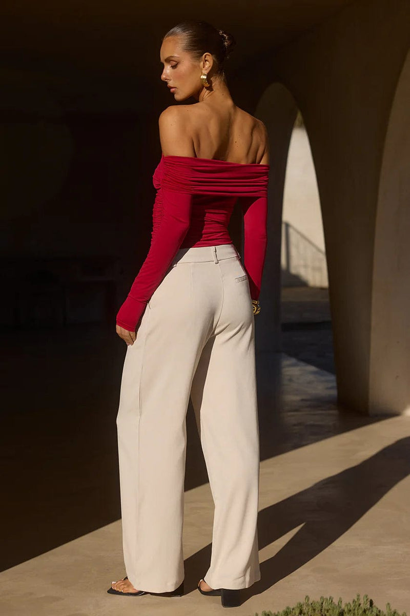 Runaway The Label Pants Zarriah Pant - Stone