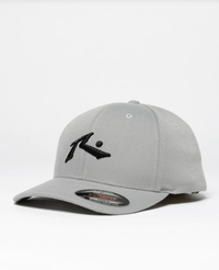 Rusty Mens HCM0960 O/S / Frost Grey Chronic 4 Flexfit Cap