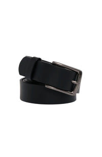 Rusty High River Leather Belt - Black Splash Swimwear Mens