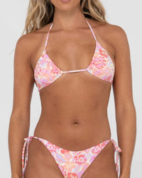 Rusty Rio Multiway Bikini Top - Peach Splash Swimwear Bikini Tops