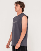 Rusty Rusty Flip Daddy Graphic Muscle - Carbon Rusty Flip Daddy Graphic Muscle - carbon Splash Swimwear