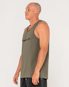 Rusty Rusty Vital Tank Rusty Flip Daddy Graphic Muscle - carbon Splash Swimwear