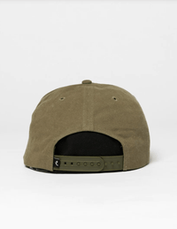 Rusty Trap Snapback Cap Splash Swimwear Mens