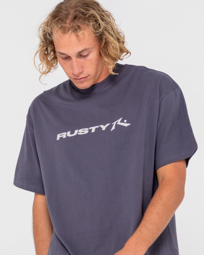 Rusty Vital Rusty Graphic Tee Rusty Vital Rusty Graphic Tee Splash Swimwear Mens