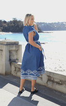 Salty Bright Salty Bright Denim Maxi Shirt Dress Salty Bright Denim Maxi Shirt Dress Splash Swimwear Dresses