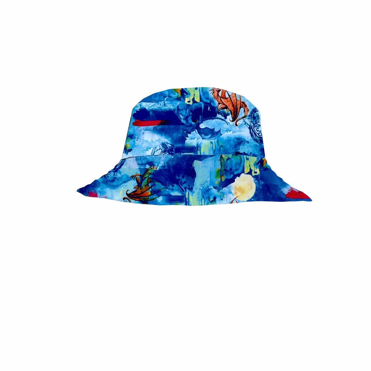 Salty Ink Kids Boys Cosmic Dragon Sunhat Splash Swimwear kids