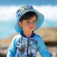 Salty Ink Kids kids Boys Urban Jungle Sunhat Salty Ink Boys Urban Jungle Sunhat