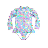 Salty Ink Kids Girls 8-16 Girl Miss Dazzle Sunsuit