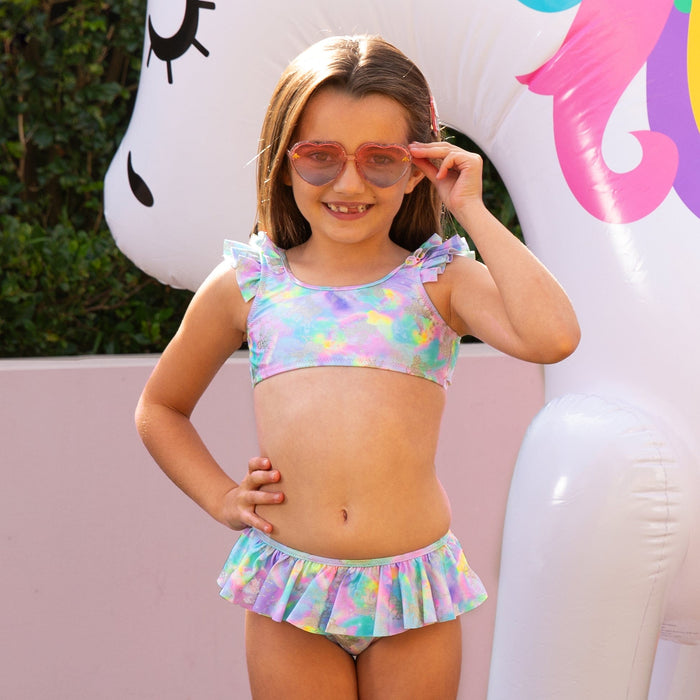 Salty Ink Kids Girls 00-7 Girls Miss Dazzle Bikini Salty Ink Girls Miss Dazzle Bikini