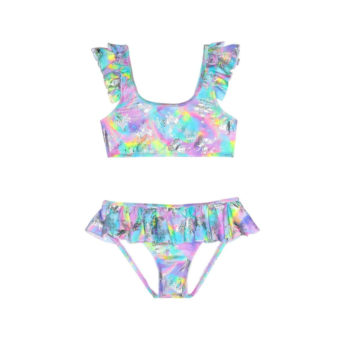 Salty Ink Kids Girls 00-7 Girls Miss Dazzle Bikini Salty Ink Girls Miss Dazzle Bikini