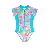 Salty Ink Kids Honolulu Surfsuit Splash Swimwear One Pieces