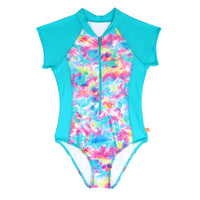 Salty Ink Kids Island Girl Surfsuit - Seaspray Splash Swimwear Girls 8-16