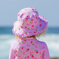 Salty Ink Kids Miss Cherry Pie Sunhat Salty Ink Miss Cherry Pie Sunhat Splash Swimwear