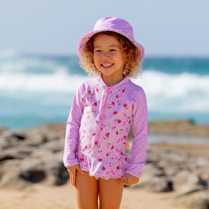 Salty Ink Kids Miss Cherry Pie Sunsuit Salty Ink Miss Cherry Pie Sunsuit Splash Swimwear