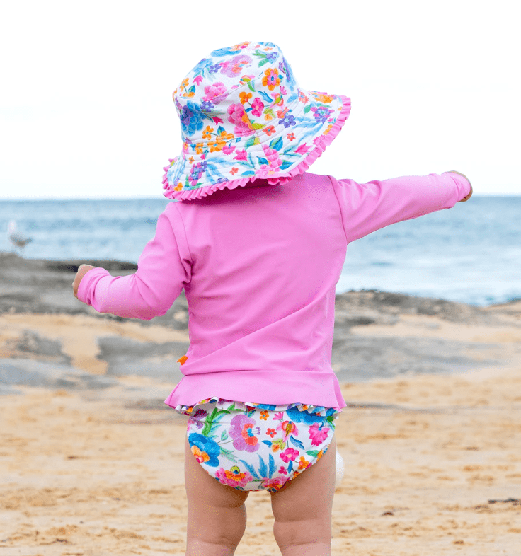 Salty Ink Kids Miss Leilani Sunhat Splash Swimwear