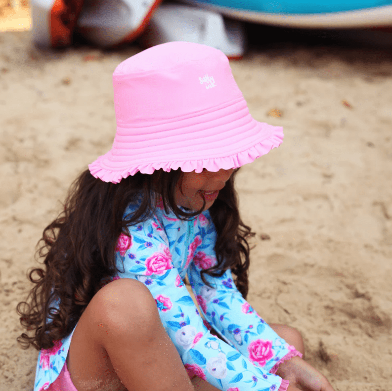 Salty Ink Kids Miss Salty Sunhat Splash Swimwear Accessories