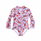 Salty Ink Kids Salty Ink Girls Miss Aloha Sunsuit Salty Ink Girls Miss Aloha Sunsuit Splash Swimwear Girls 00-7