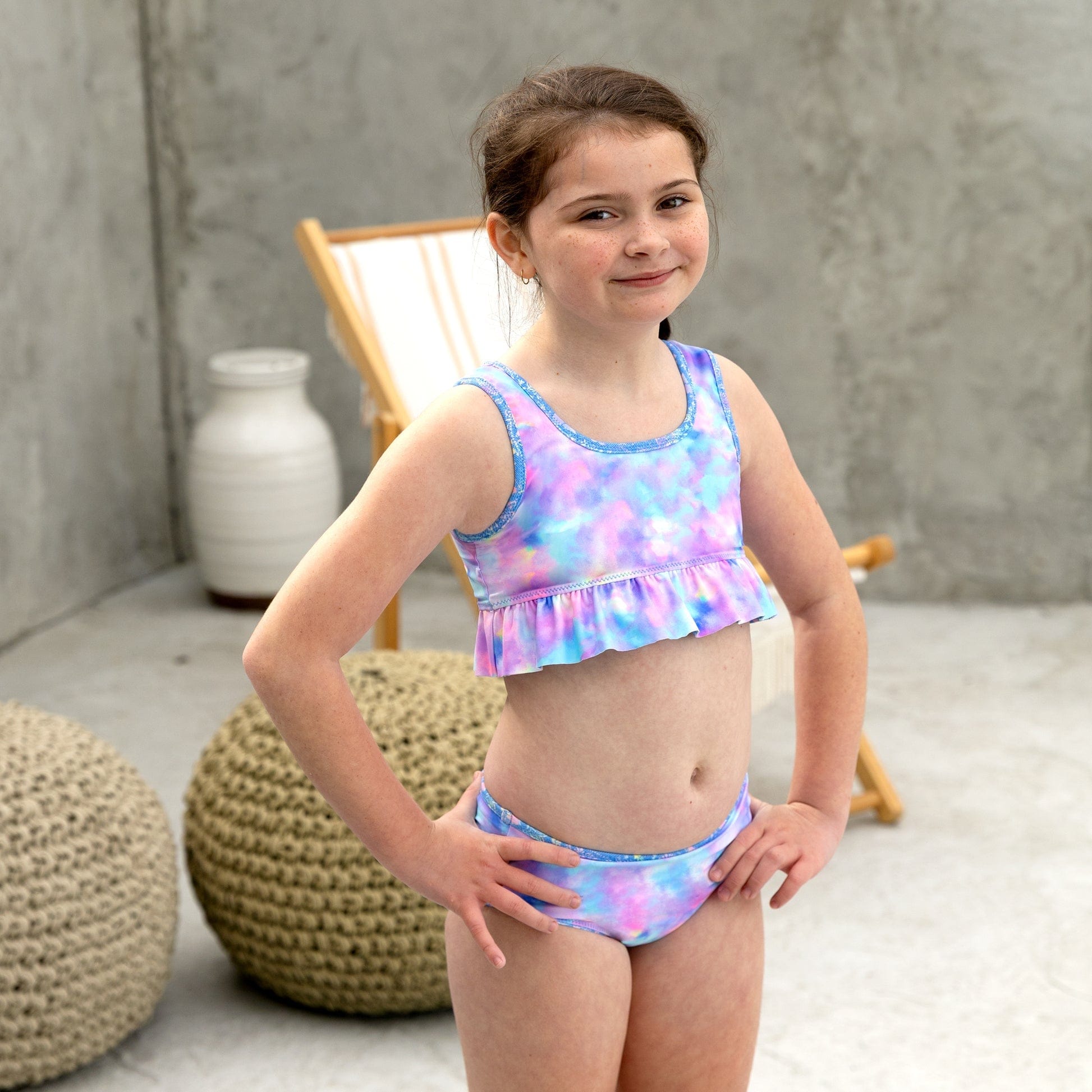 Salty Ink Kids Salty Ink Girls Miss Mystical Rev Bikini Salty Ink Girls Miss Mystical Rev Bikini Splash Swimwear