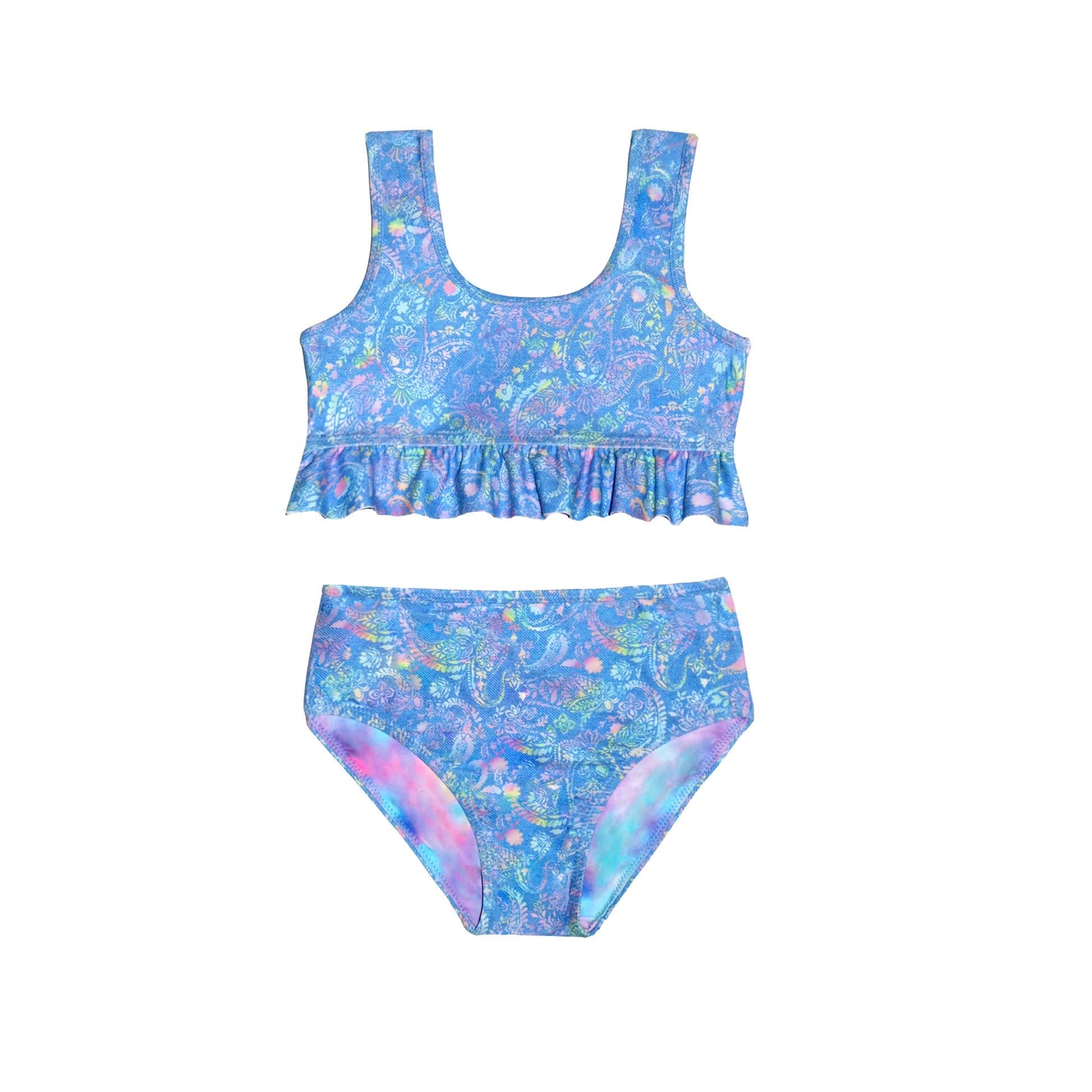 Salty Ink Kids Salty Ink Girls Miss Mystical Rev Bikini Salty Ink Girls Miss Mystical Rev Bikini Splash Swimwear