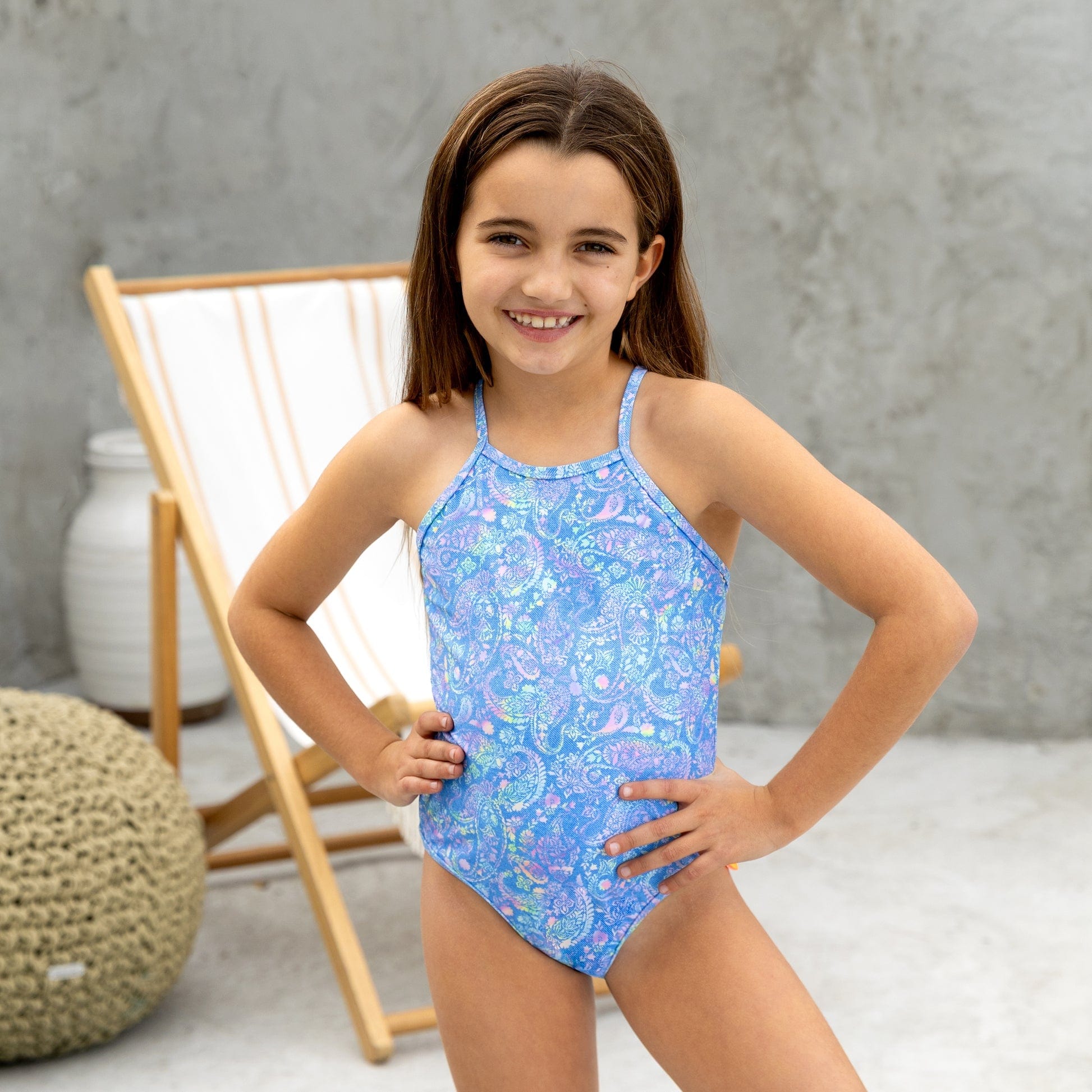 Salty Ink Kids Salty Ink Girls Miss Mystical Rev Tank Salty Ink Girls Miss Mystical Rev Tank Splash Swimwear