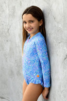 Salty Ink Kids Salty Ink Girls Miss Mystical Sunsuit Salty Ink Girls Miss Mystical Sunsuit Splash Swimwear