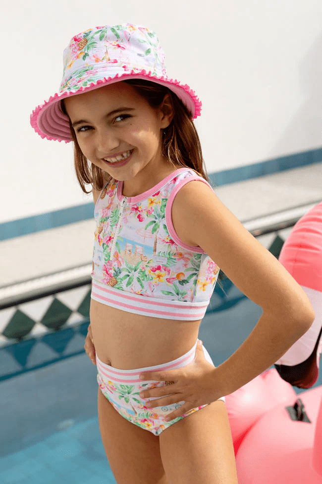 Salty Ink Kids Salty Ink Girls Miss Vacay Bikini Salty Ink Girls Miss Vacay Bikini Splash Swimwear