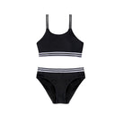 Salty Ink Kids Salty Ink Girls Salty Bikini Set - Black Salty Ink Girls Salty Bikini Set - Black Splash Swimwear
