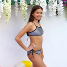 Salty Ink Kids Salty Ink Girls Vacay Reversible Bikini - Vacay Salty Ink Girls Vacay Reversible Bikini - Vacay Splash Swimwear