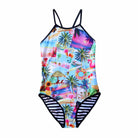 Salty Ink Kids Salty Ink Girls Vacay Reversible Tank - Vacay Salty Ink Girls Vacay Reversible Tank - Vacay Splash Swimwear