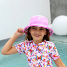 Salty Ink Kids Salty Ink Toddler Girls Miss Aloha Sunhat Salty Ink Toddler Girls Miss Aloha Sunhat Splash Swimwear kids