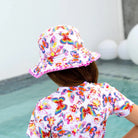 Salty Ink Kids Salty Ink Toddler Girls Miss Aloha Sunhat Salty Ink Toddler Girls Miss Aloha Sunhat Splash Swimwear kids