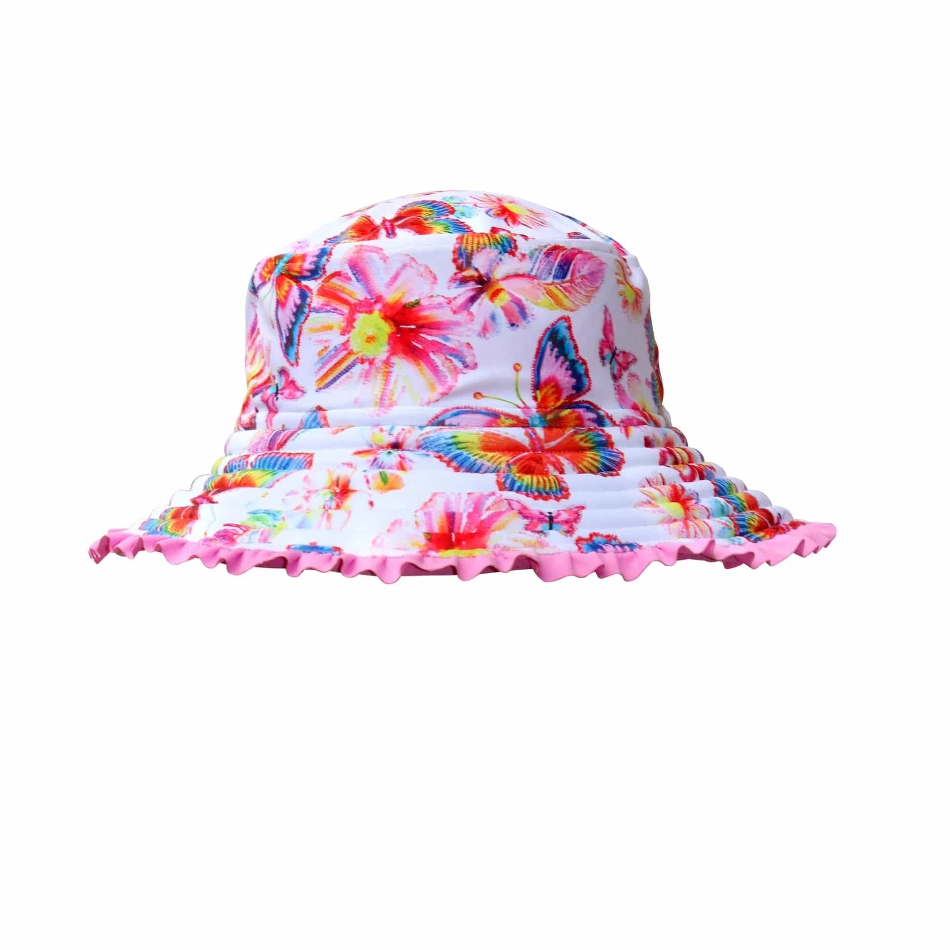 Salty Ink Kids Salty Ink Toddler Girls Miss Aloha Sunhat Salty Ink Toddler Girls Miss Aloha Sunhat Splash Swimwear kids