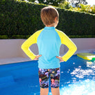 Salty Ink Salty Ink Boys Marina Mirage L/S Rashvest Salty Ink Boys Marina Mirage L/S Rashvest | Splash Swimwear Splash Swimwear Rashvest