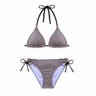 Salty Ink Salty Ink Ladies Salty Stripe - Chocolate Salty Ink Ladies Salty Stripe - Chocolate | Splash Swimwear Splash Swimwear
