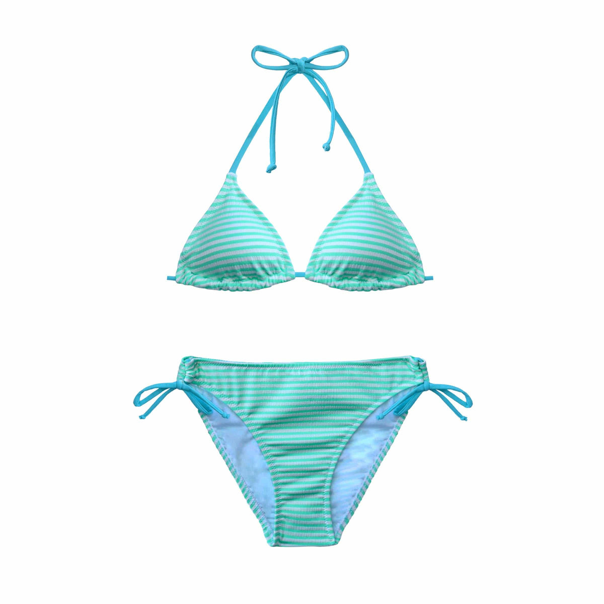 Salty Ink Salty Ink Ladies Salty Stripe - Mintie Salty Ink Ladies Salty Stripe - Mintie | Splash Swimwear Splash Swimwear