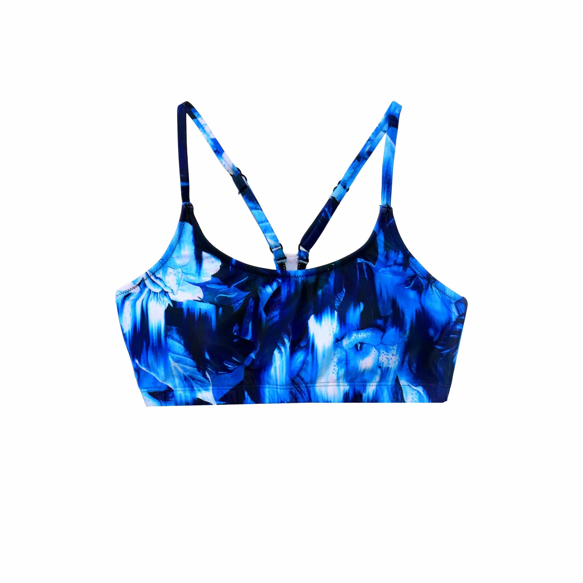 Salty Ink Salty Ink Ladies Summer Sunset Crop Top - Midnight Salty Ink Ladies Summer Sunset Crop Top - Midnight Splash Swimwear Bikini Tops