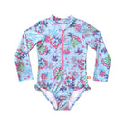 Salty Ink Salty Ink Toddler Girls Miss Meadow Sunsuit - Minty Salty Ink Toddler Girls Miss Meadow Sunsuit - Minty Splash Swimwear Sunsuit
