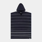 Sand Cloud Sand Cloud Classic Stripe Hooded Poncho Beach Towell -Black SCS22PON003BLKOS Sand Cloud Classic Stripe Hooded Poncho Beach Towell -Black Splash Swimwear Accessories 810071855641