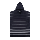 Sand Cloud Sand Cloud Classic Stripe Hooded Poncho Beach Towell -Black SCS22PON003BLKOS Sand Cloud Classic Stripe Hooded Poncho Beach Towell -Black Splash Swimwear