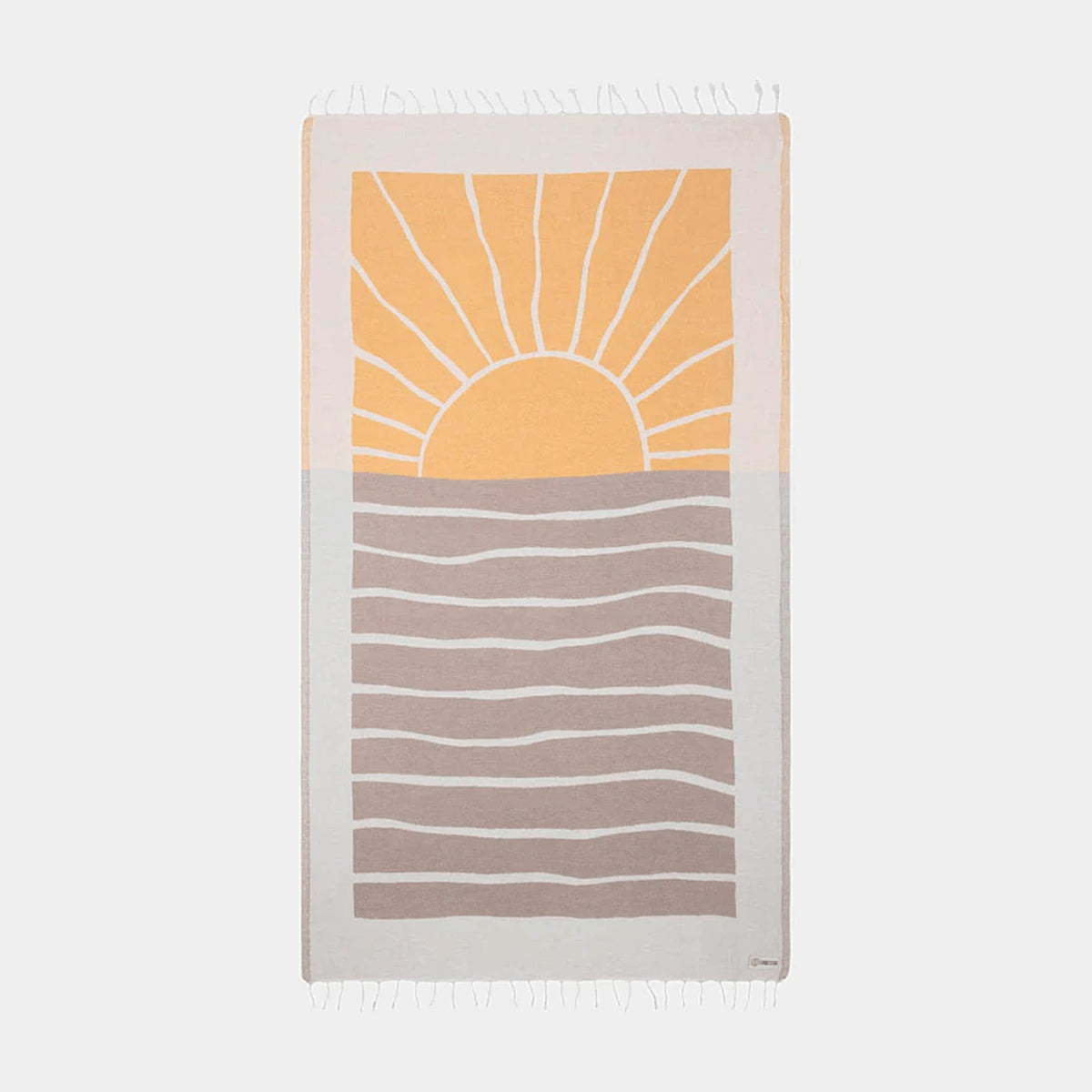 Sand Cloud Sand Cloud Earth Beach Towell WSS22TOW004NATRG Sand Cloud Earth Beach Towell Splash Swimwear Accessories 810071852367