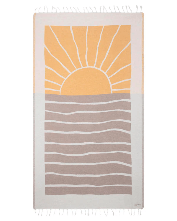 Sand Cloud Sand Cloud Earth Beach Towell WSS22TOW004NATRG Sand Cloud Earth Beach Towell Splash Swimwear