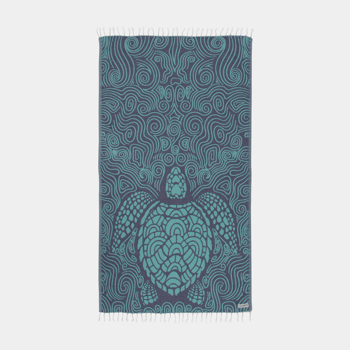 Sand Cloud Sand Cloud Mint Swirl Turtle Beach Towell WSFTOW0124MNTRG Sand Cloud Mint Swirl Turtle Beach Towell Splash Swimwear Accessories 850015915789
